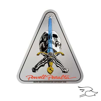 CALCOMANIA POWELL PERALTA SKULL & SWORD