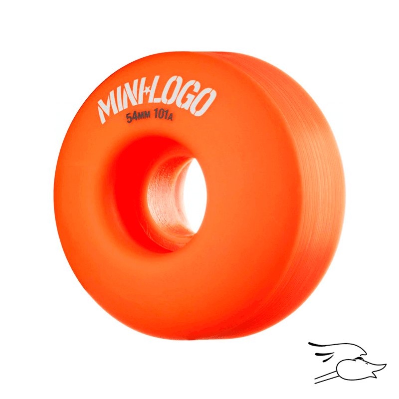 RUEDAS MINI LOGO A-CUT 54X101 4PK ORANGE