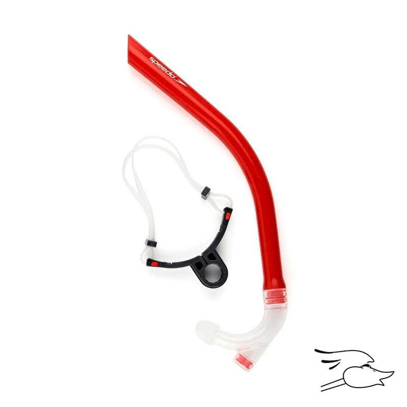 SNORKEL SPEEDO CENTER RED-BLUE