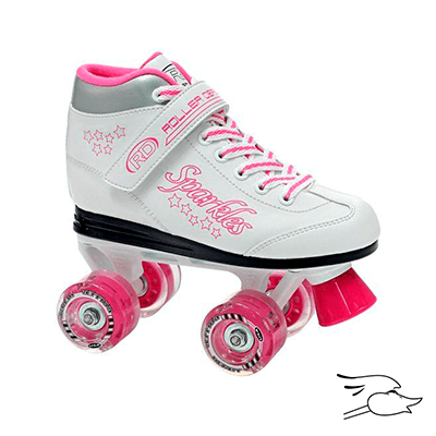 PATINES ROLLER DERBY SPARKLES LIGHT