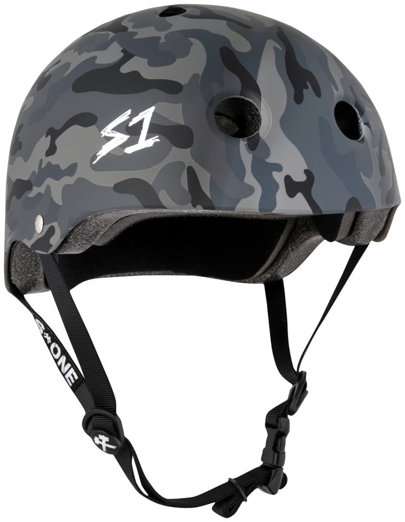 CASCO S-ONE LIFER BLACK CAMO MATTE