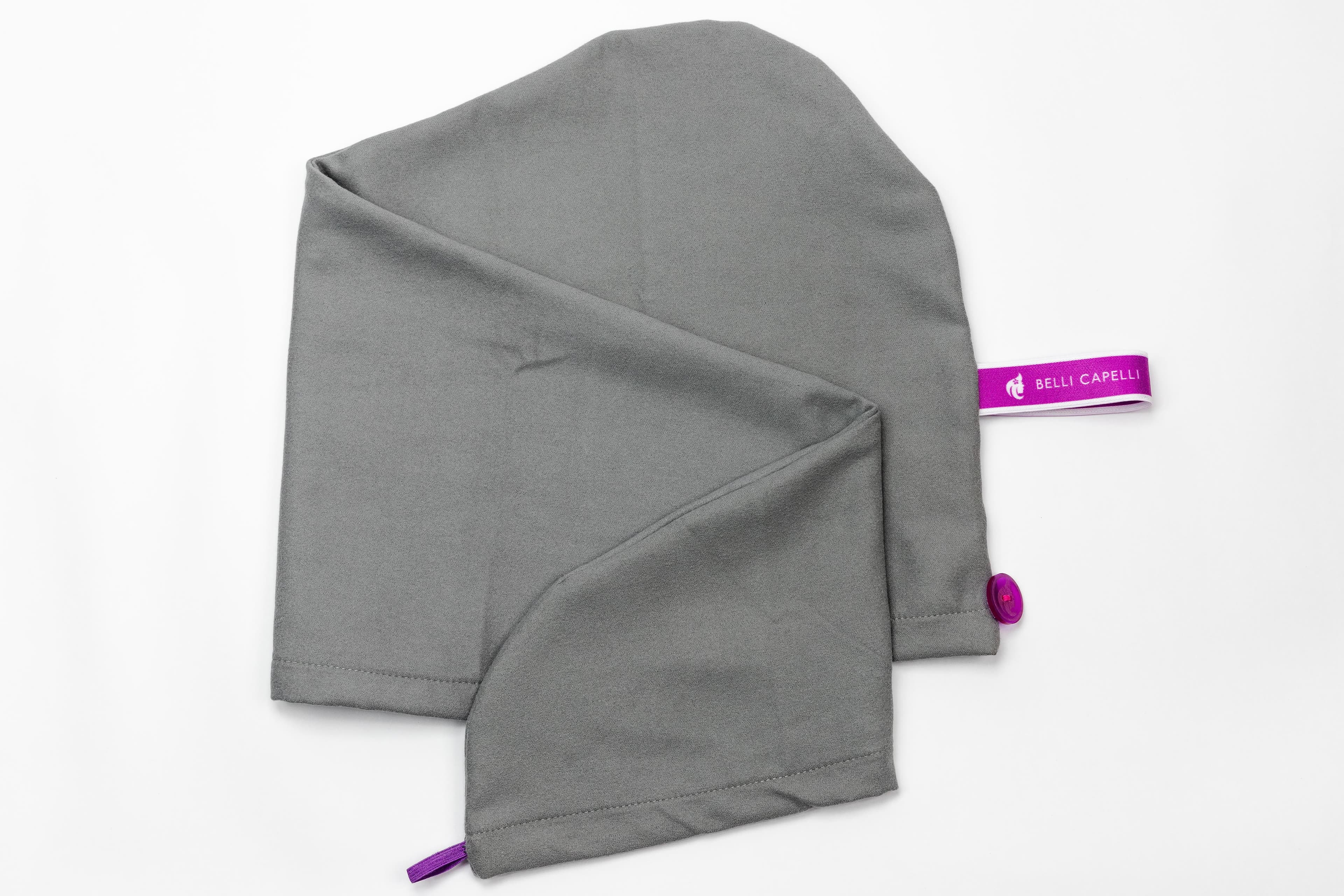 TURBANTE MICROFIBRA ULTRAFINO GRIS