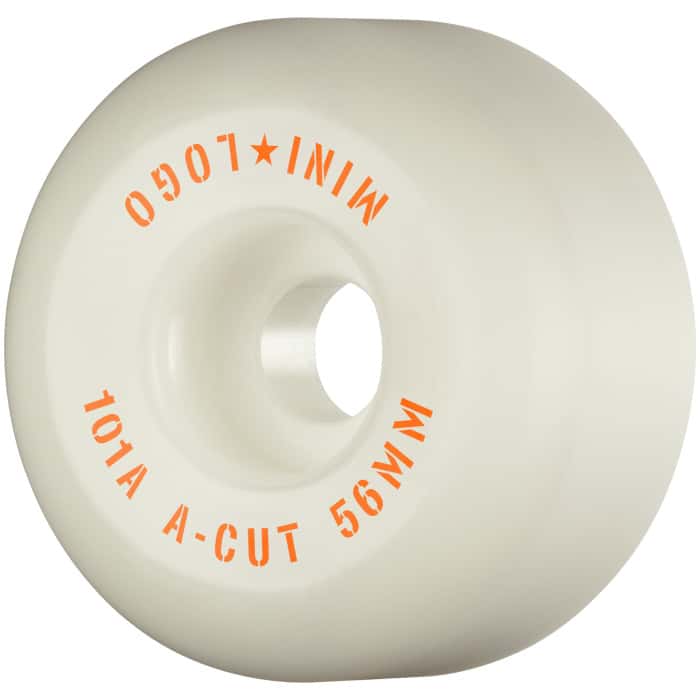 RUEDAS MINI LOGO LOGO A-CUT "2" 56MM X 101 4PK WHITE