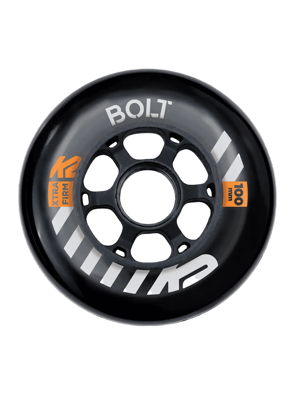RUEDAS K2 BOLT-URBAN 100MM XTRA FIRM 2-WHEEL PACK BLACK