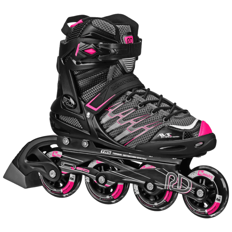 PATINES ROLLER DERBY INLINE AERIO Q60 WMN BLACK-PINK