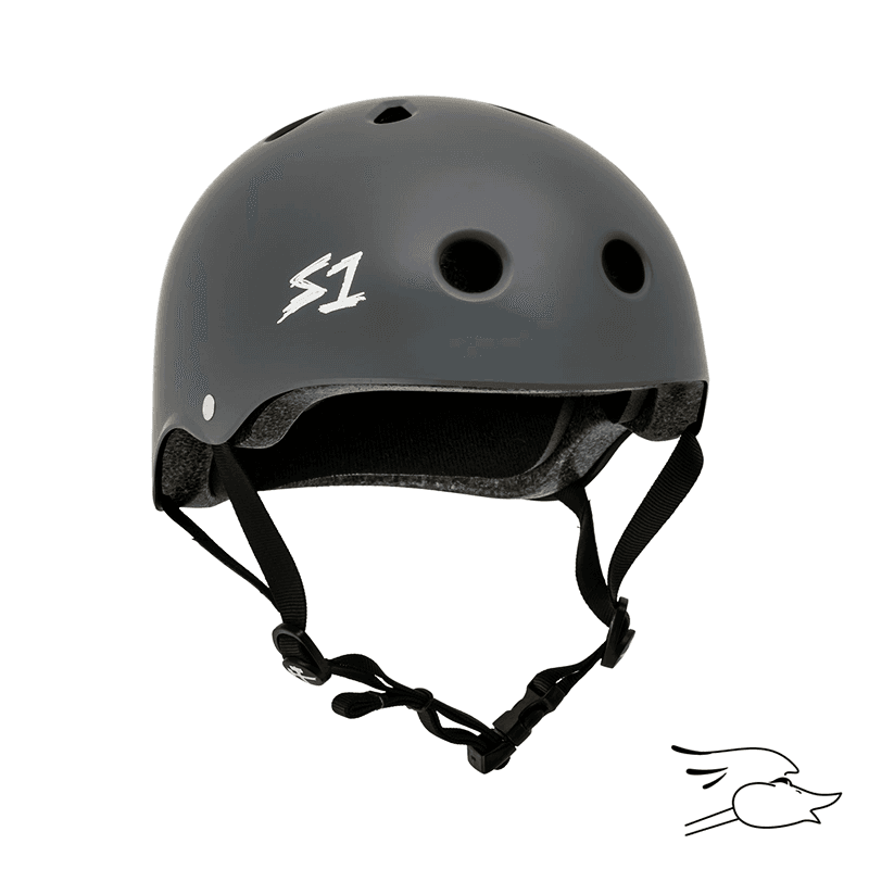 CASCO S-ONE LIFER DARK GREY MATTE