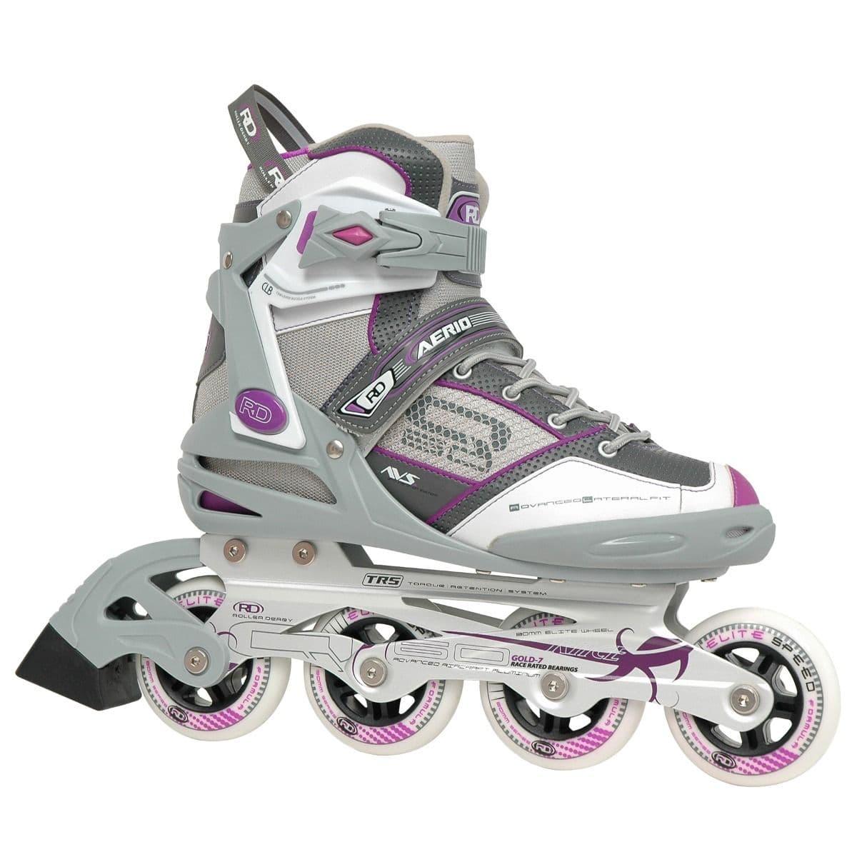 PATINES ROLLER DERBY AERIO Q60 WOM WHITE-GREY