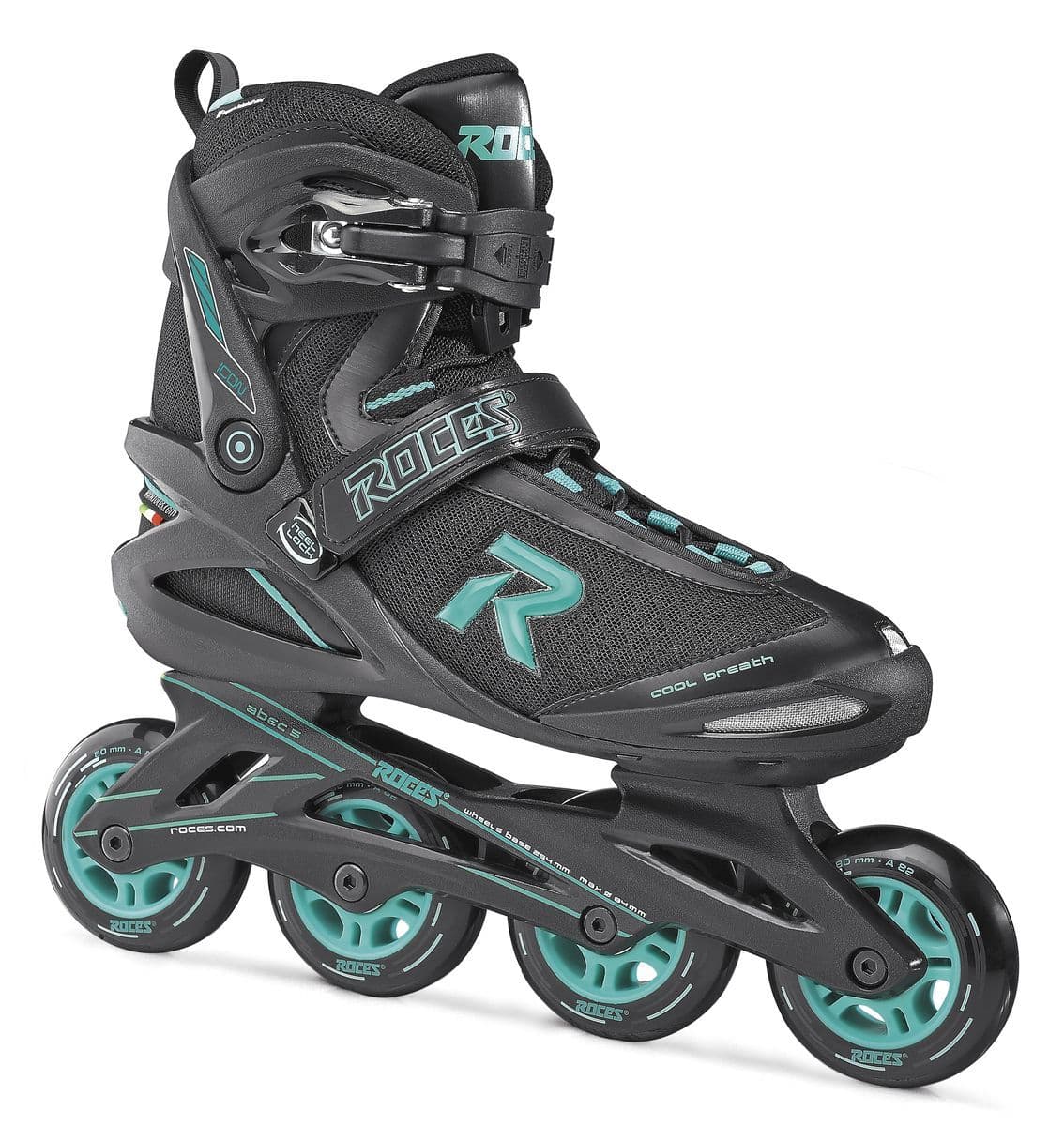 PATINES ROCES ICON BLACK-AQUA