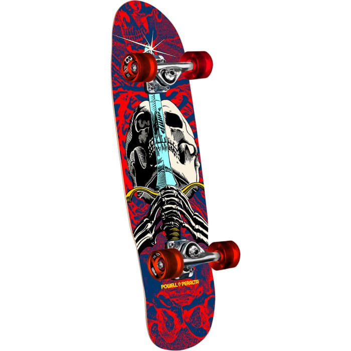 MONOPATIN POWELL PERALTA CLASSIC CRUISER SKULL & SWORD 8.0 186 K20 NAVY-RED