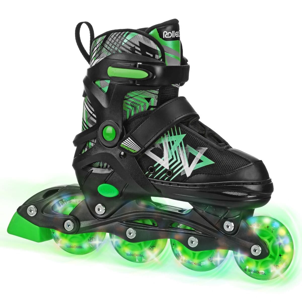 PATINES ROLLER DERBY LIGHTED STRYDE BOYS