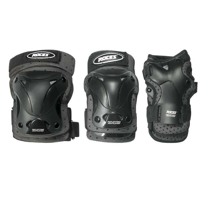 PROTECCION ROCES VENTILATED STANDARD 3 PACK BLACK