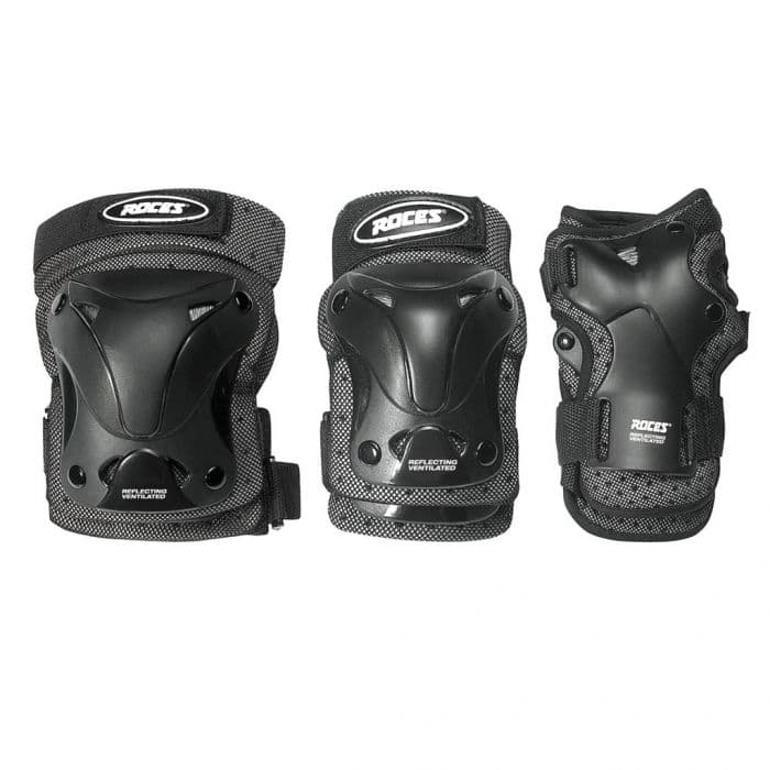 PROTECCION ROCES VENTILATED STANDARD 3 PACK BLACK