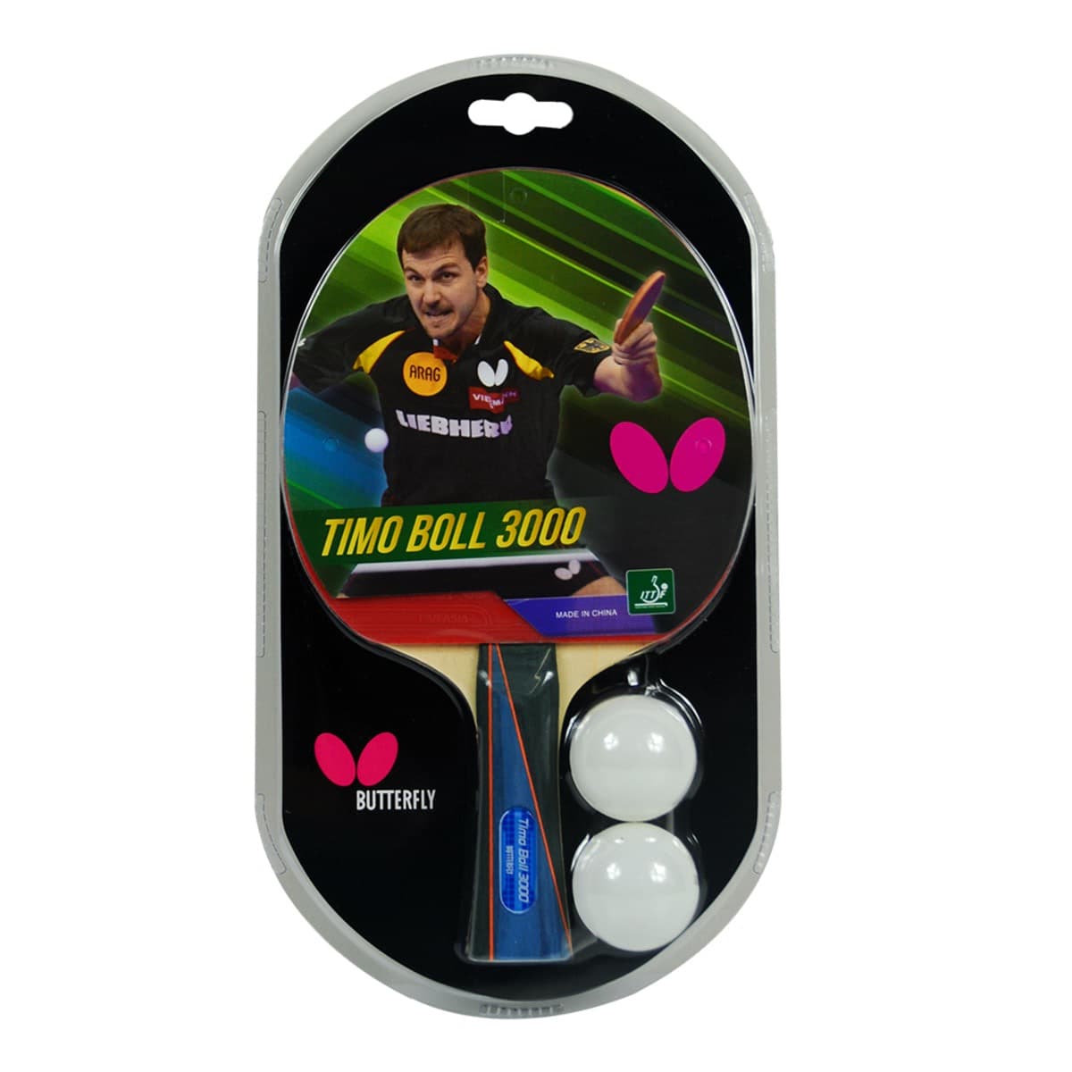 RAQUETA BUTTERFLY PING PONG TIMO BOLL 3000
