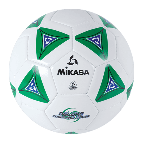 BALON MIKASA FUTBOL DELUXE #5 GREEN-WHITE SS50-G