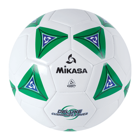 BALON MIKASA FUTBOL DELUXE #5 GREEN-WHITE SS50-G
