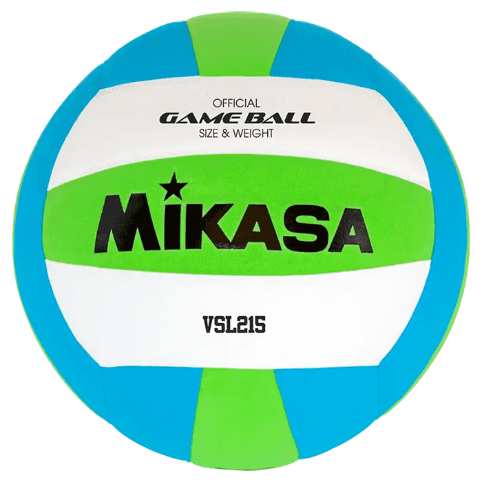 BALON MIKASA VOLLEYBALL COMPETITIVE GREEN-WHITE-BLUE VSL215GWB