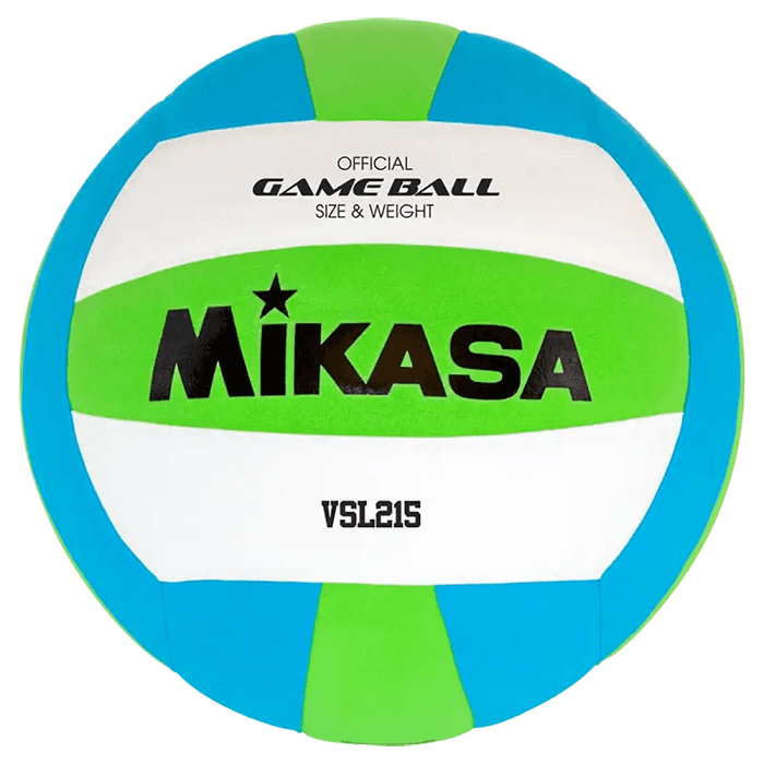 BALON MIKASA VOLLEYBALL COMPETITIVE GREEN-WHITE-BLUE VSL215GWB