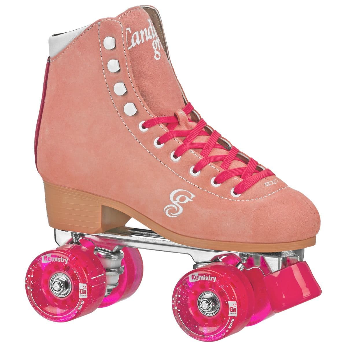 PATINES ROLLER DERBY CANDI CARLIN PEACH-PINK
