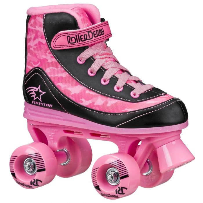 PATINES ROLLER DERBY FIRESTAR PINK-BLACK