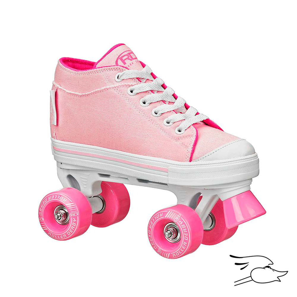 PATINES ROLLER DERBY ZINGER GIRLS PINK-WHITE