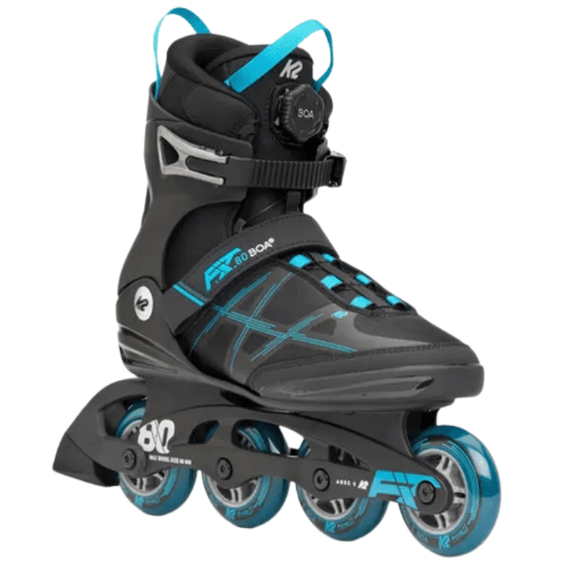 PATINES K2 F.I.T. 80 BOA BLACK-BLUE