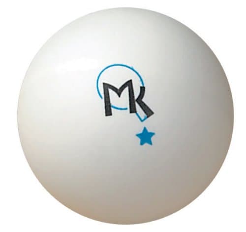 BOLAS MK PING PONG 1 STAR 40MM WHITE