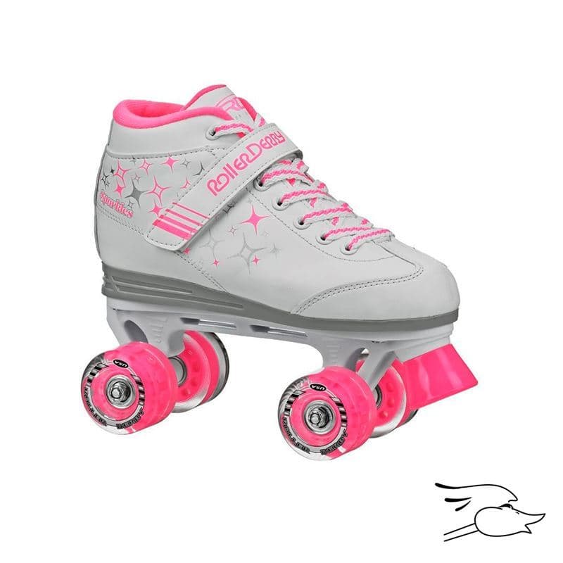 PATINES ROLLER DERBY SPARKLES LIGHT NEW