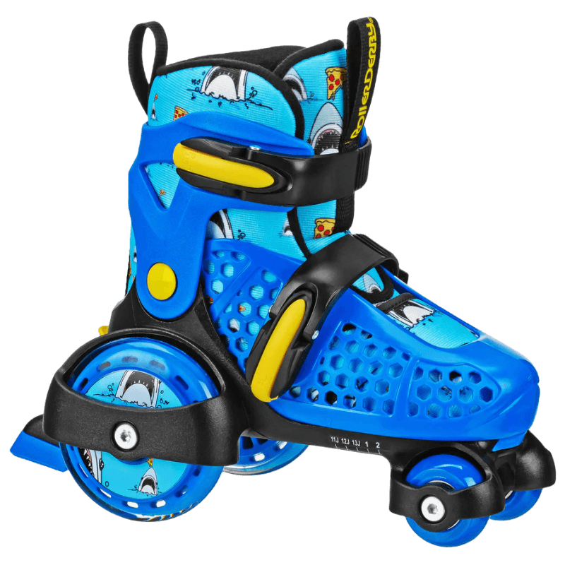 PATINES ROLLER DERBY ROLLER ROLLER FUNROLL BOY (J7-J11) PIZZA-SHARK