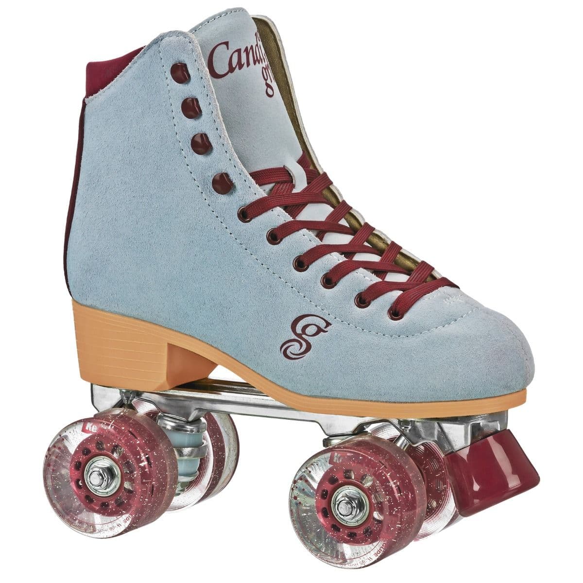 PATINES ROLLER DERBY CANDI CARLIN BLUE-BURGUNDY
