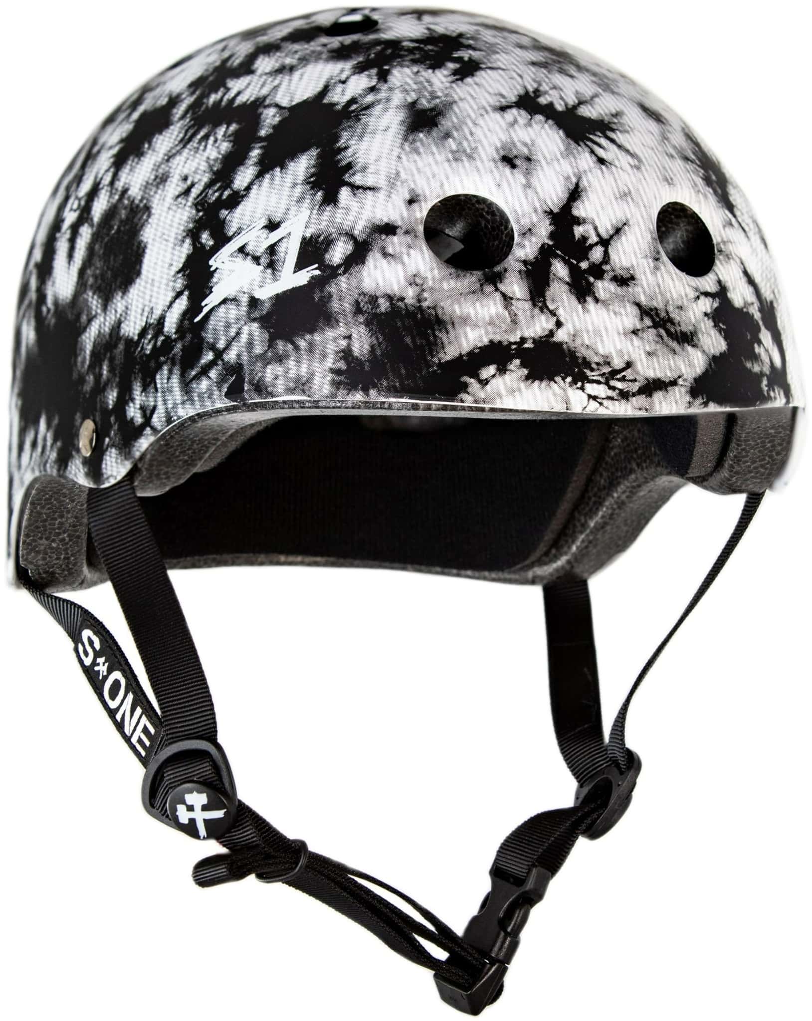 CASCO S-ONE LIFER BLACK & WHITE TIE DYE MATTE